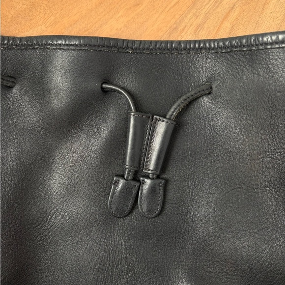 Vintage Coach 9952 Lulu's Legacy Drawstring Crossbody Bucket Bag Black - Picture 10 of 15